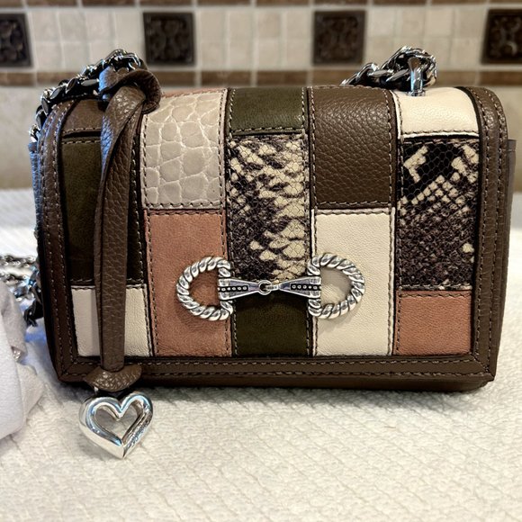 NWT Brighton Fern Small Flap Bag - Picture 2 of 12